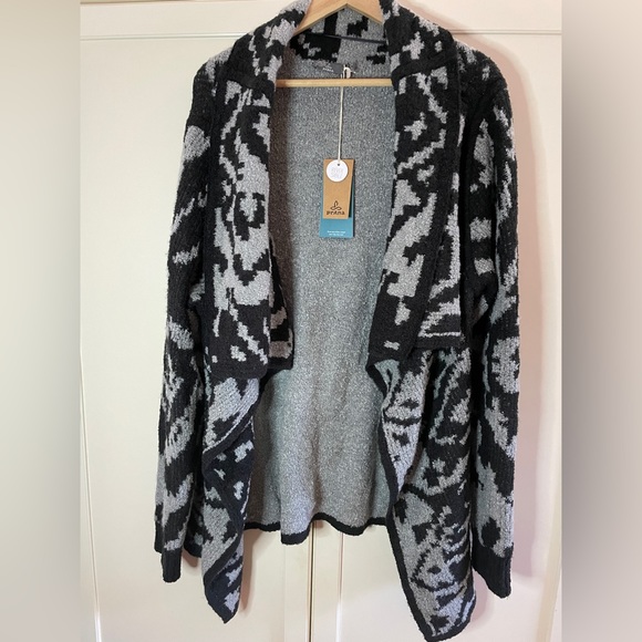 NWT prAna Alberta Reversible Sweater - Women's XL - Picture 3 of 7